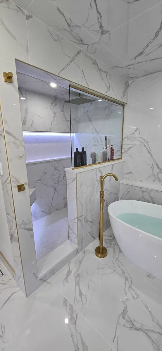 Bathroom after renovation